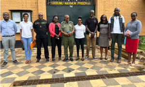 NLAS team at the Kisumu Maximum Prison for legal awareness campaign